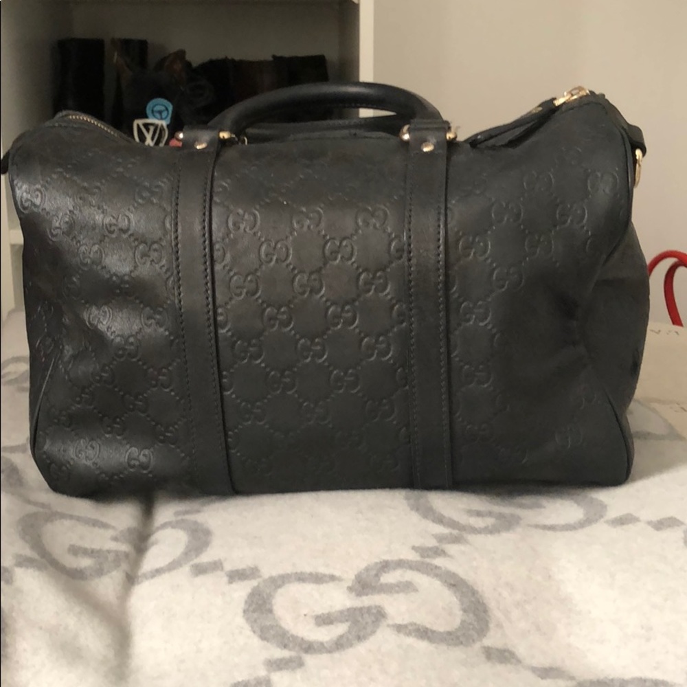 Gucci Leather Boston Bag 100% authentic